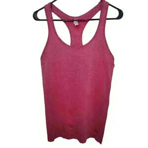 Under armour women's pink racerback tank top size small